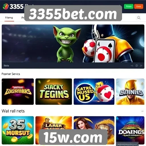 3355bet.com oferece ampla gama de jogos online
